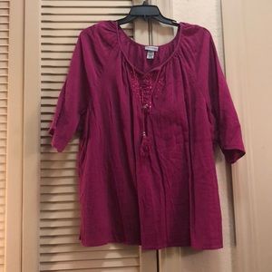 Plus size tunic